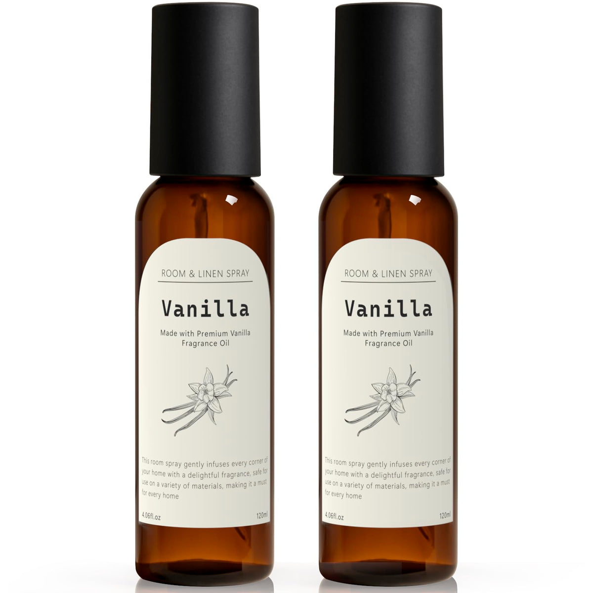 Eucalyptus Fragrance Room Spray, Long Lasting Air Fresheners for Home, Room Air Freshener & Odor Eliminator, 2 x 4.06 fl oz