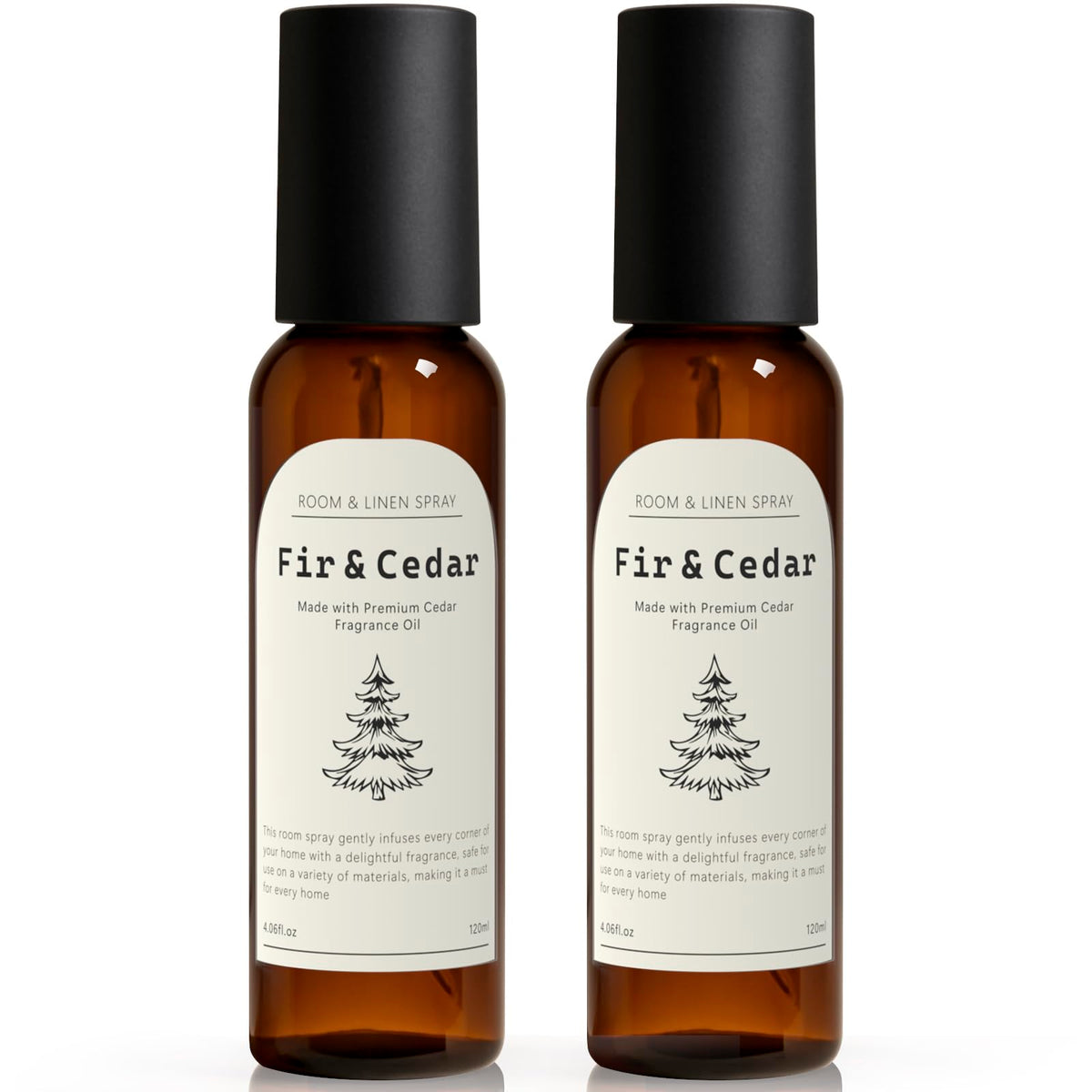 Eucalyptus Fragrance Room Spray, Long Lasting Air Fresheners for Home, Room Air Freshener & Odor Eliminator, 2 x 4.06 fl oz