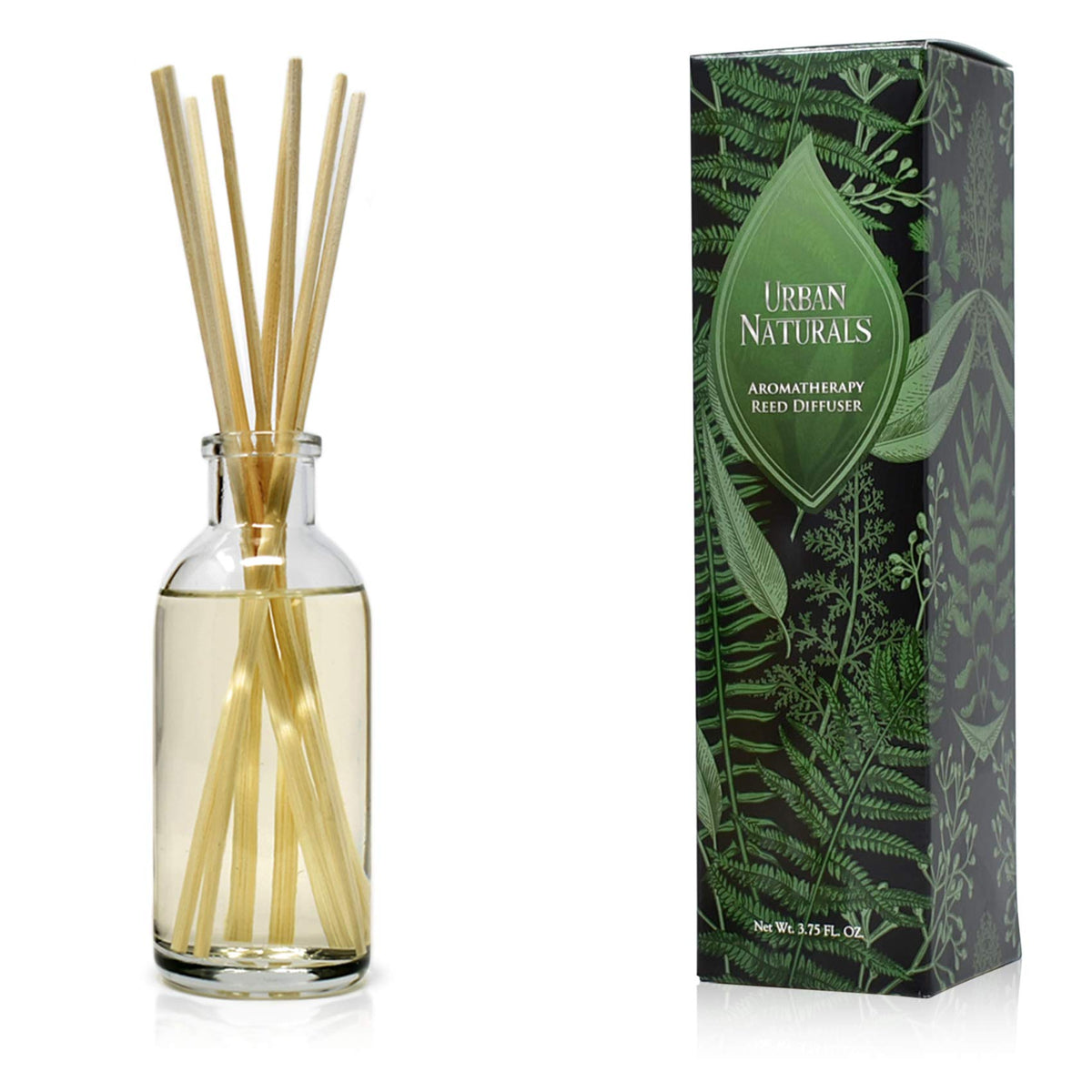 Urban Naturals Reed Diffuser Set, Apple Cinnamon - Bathroom Shelf Décor