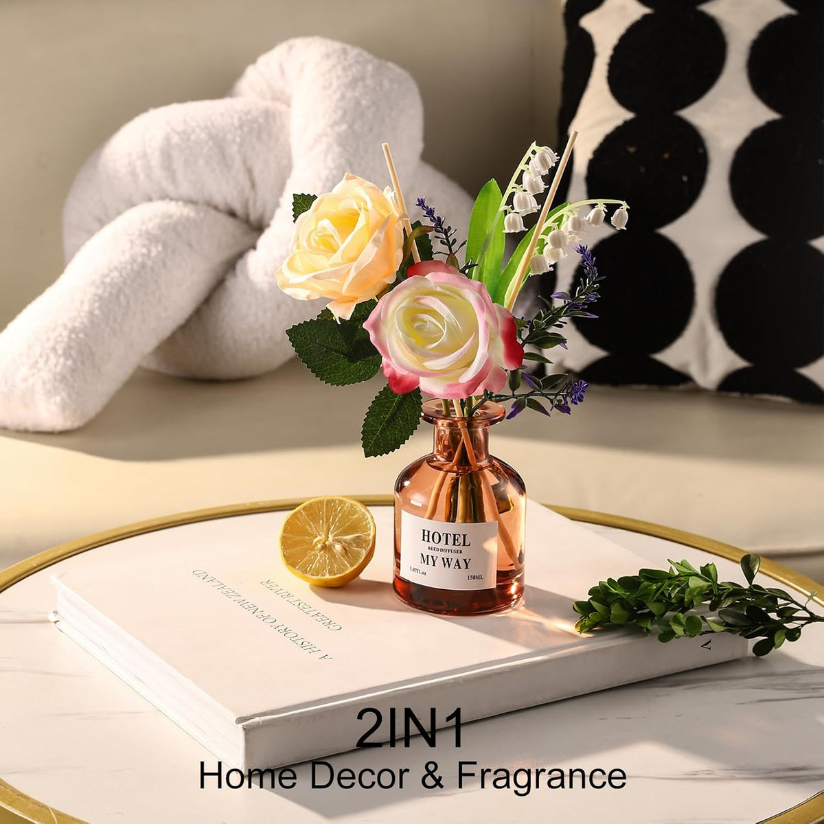My Way Hotel Reed Diffuser – Scented Sticks for Home & Office