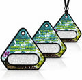 Hanging Car Air Freshener, Solid EVA Beads, Coastal Sage, 3 Pack