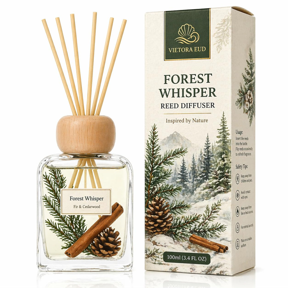 No. 1898 Hotel Collection Reed Diffuser, 3.38 Fl Oz