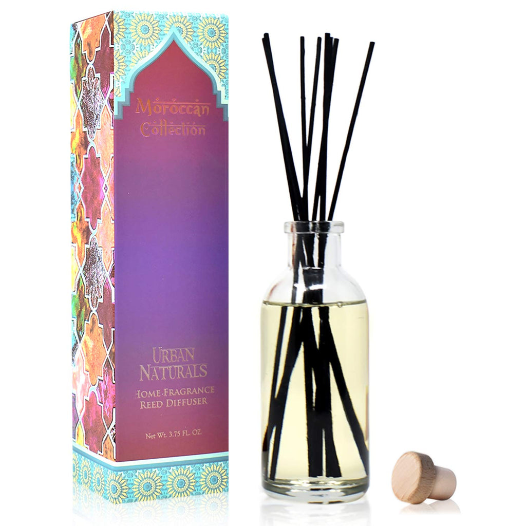 Urban Naturals Reed Diffuser Set, Apple Cinnamon - Bathroom Shelf Décor
