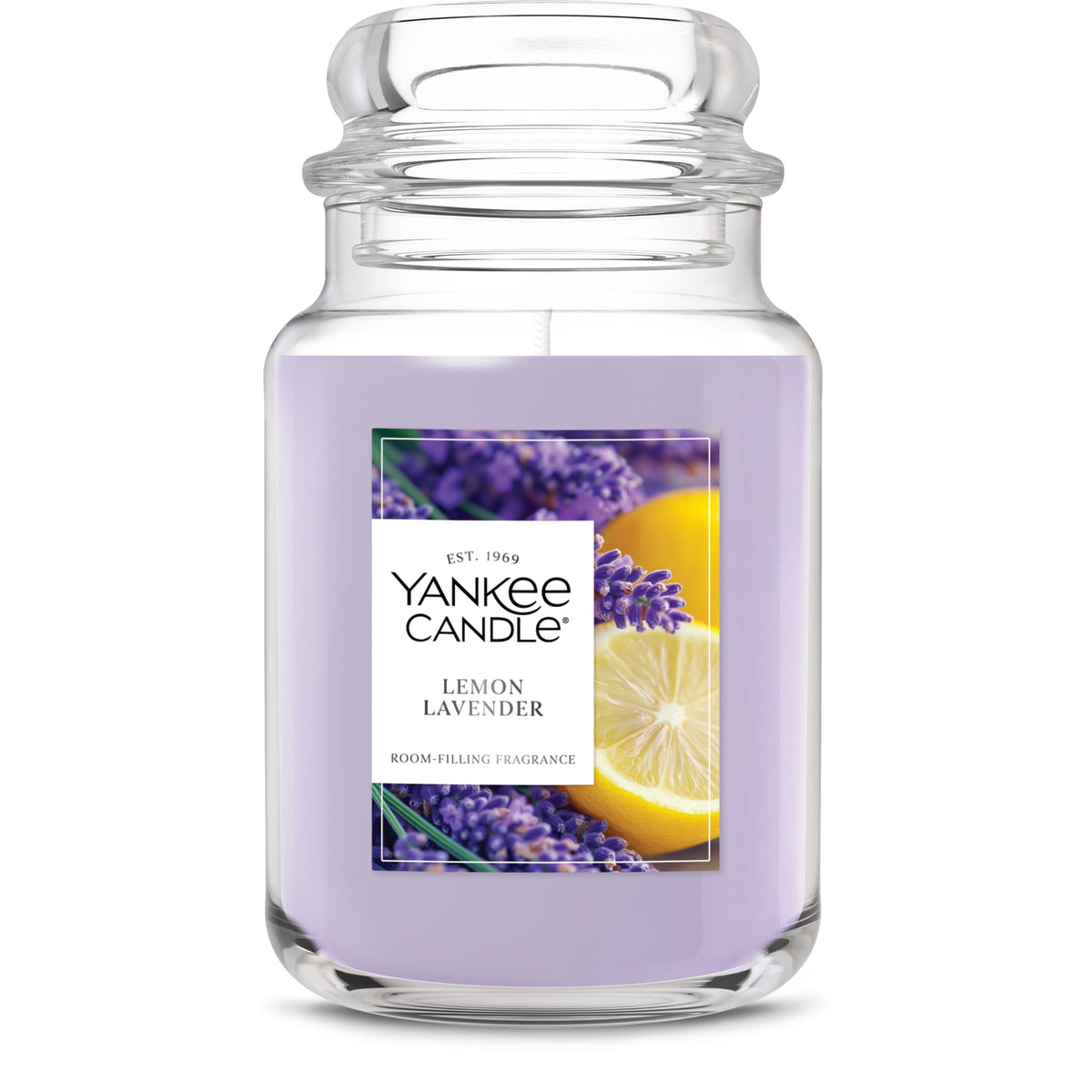 Yankee Candle Lemon Lavender Scented Candle, 22oz Large Jar