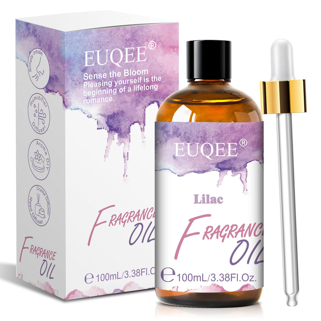 EUQEE Almond & Vanilla Fragrance Oil, 3.38 Fl oz/ 100ml