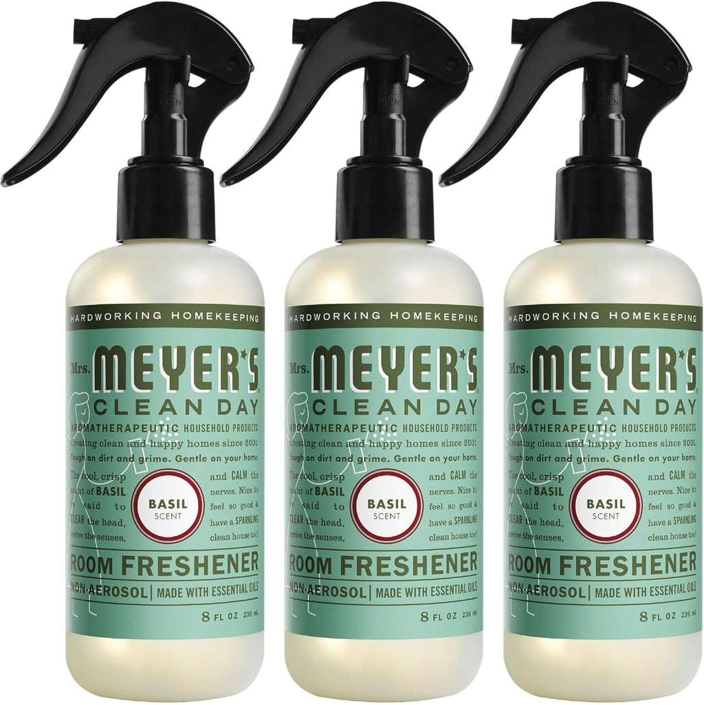 MRS. MEYER'S CLEAN DAY Room and Air Freshener Spray, Non-Aerosol Spray Bottle Infused with Essential Oils, Lavender, 8 fl. oz