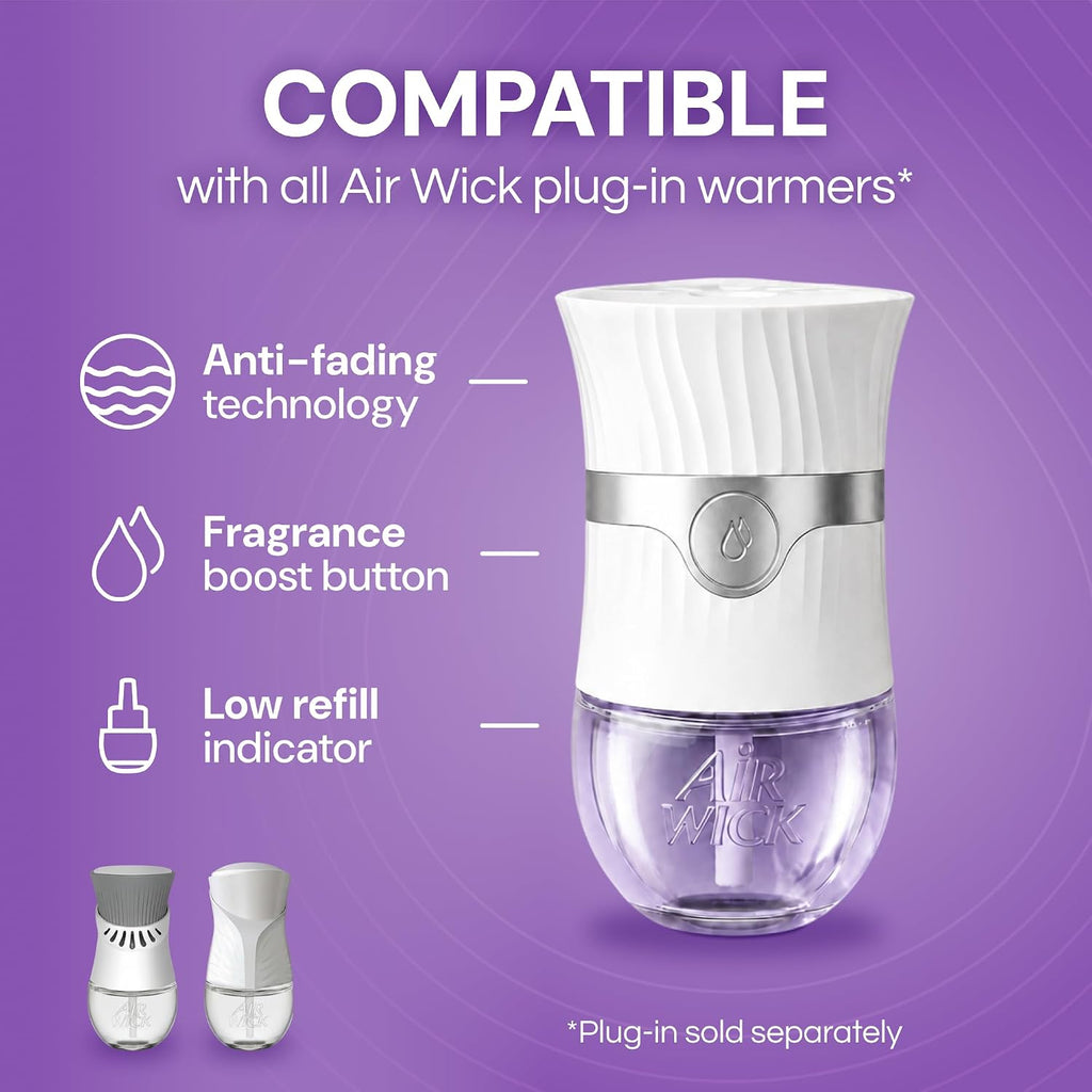 Air Wick Plug In Refills, Lavender & Chamomile, Essential Oils,10 count