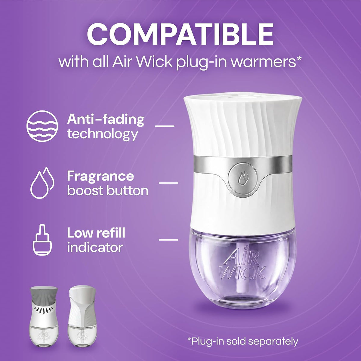 Air Wick Plug In Refills, Lavender & Chamomile, Essential Oils,10 count