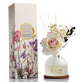 Reed Diffuser Set, 4.06 oz Scent Diffuser with 6 Sticks,Home Fragrance,Reed Diffuser for Bathroom Shelf Decor Jasmine Rose