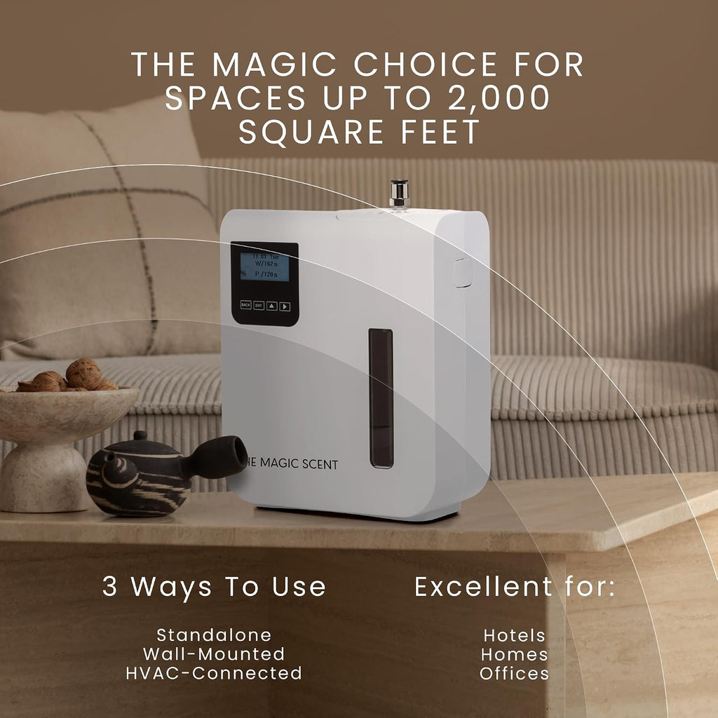The Magic Scent Diffuser for Home & Hotels, Portable or HVAC Scent Diffuser