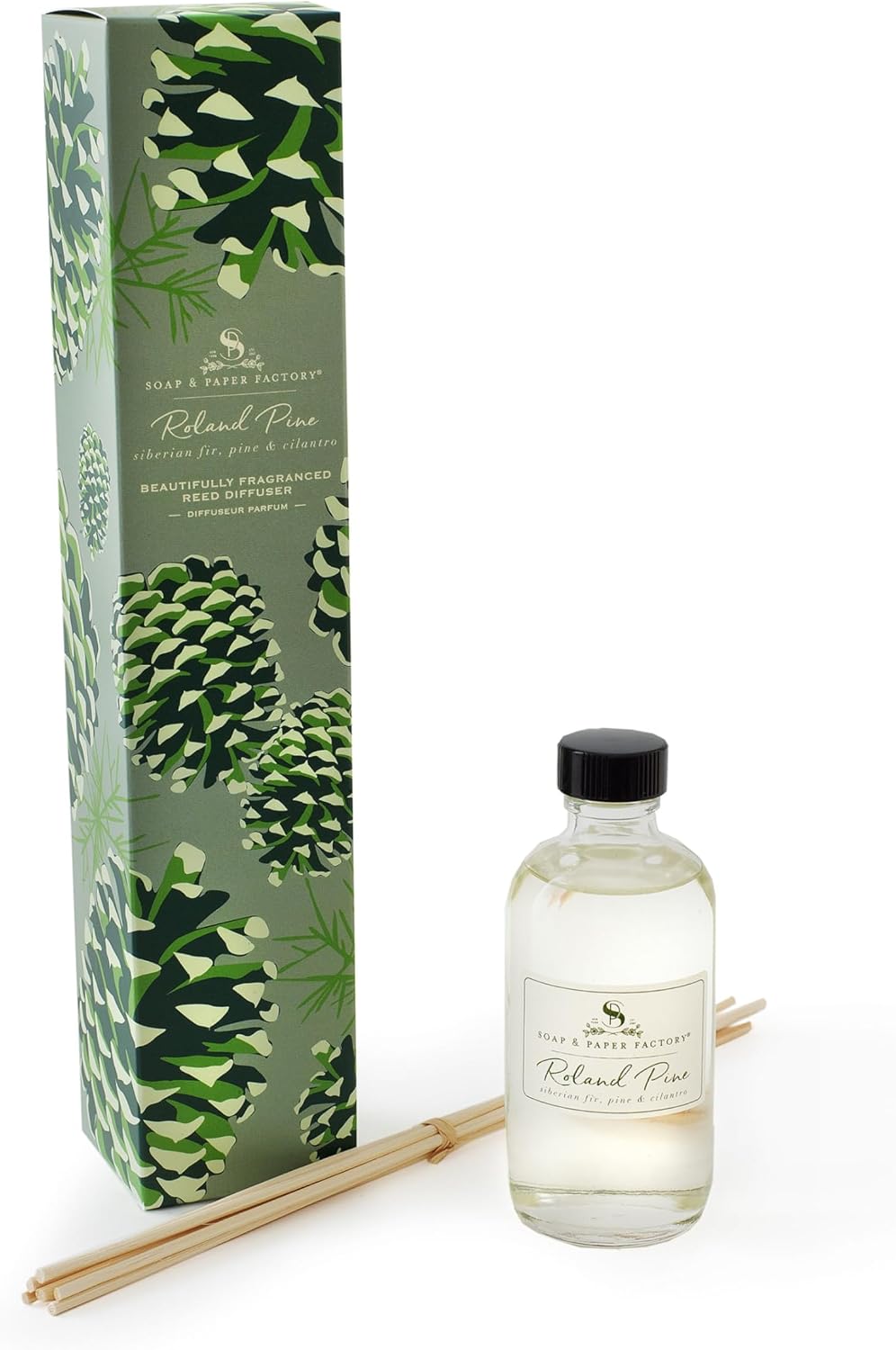 Soap & Paper Factory 3.65 oz Roland Pine Reed Diffuser