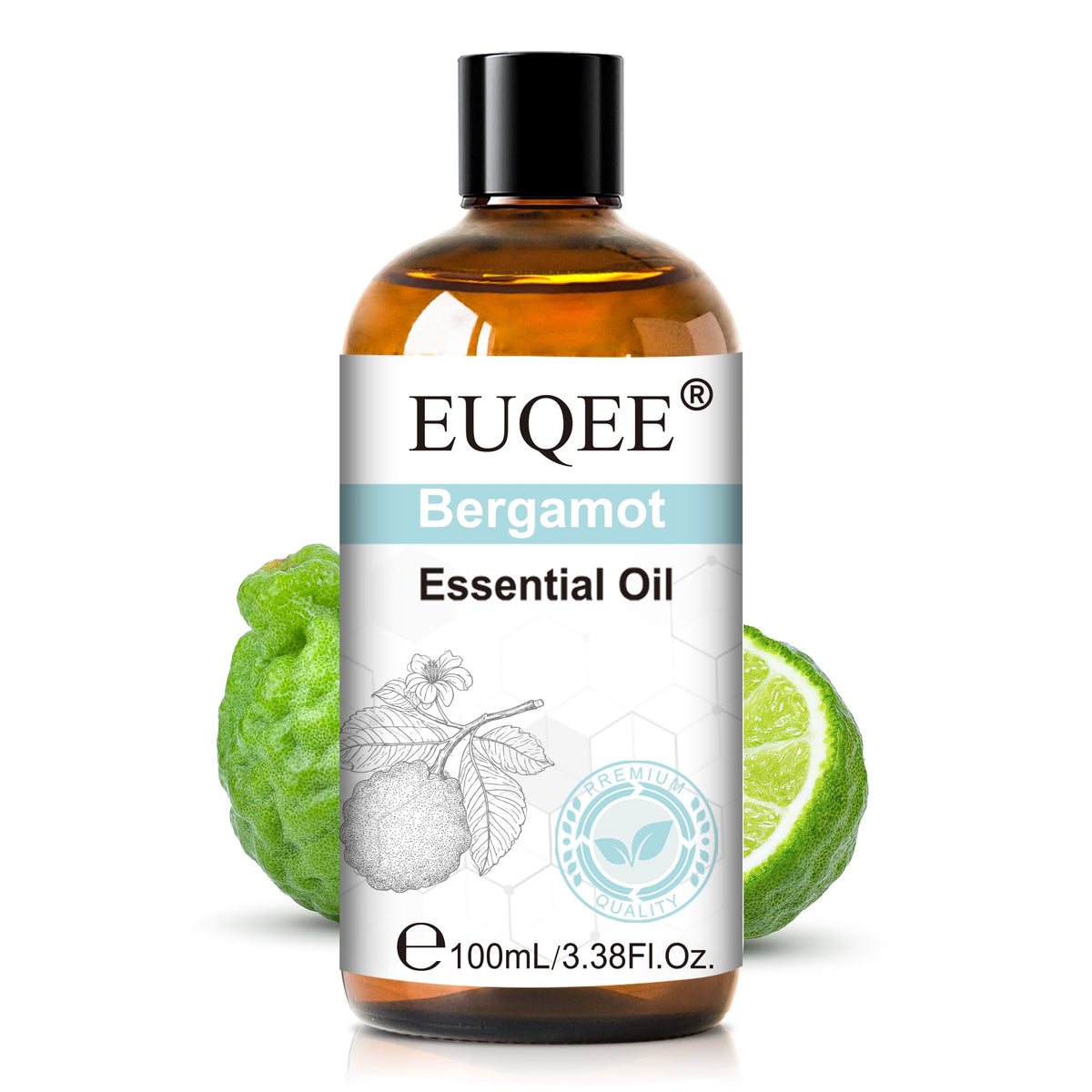 EUQEE Almond & Vanilla Fragrance Oil, 3.38 Fl oz/ 100ml