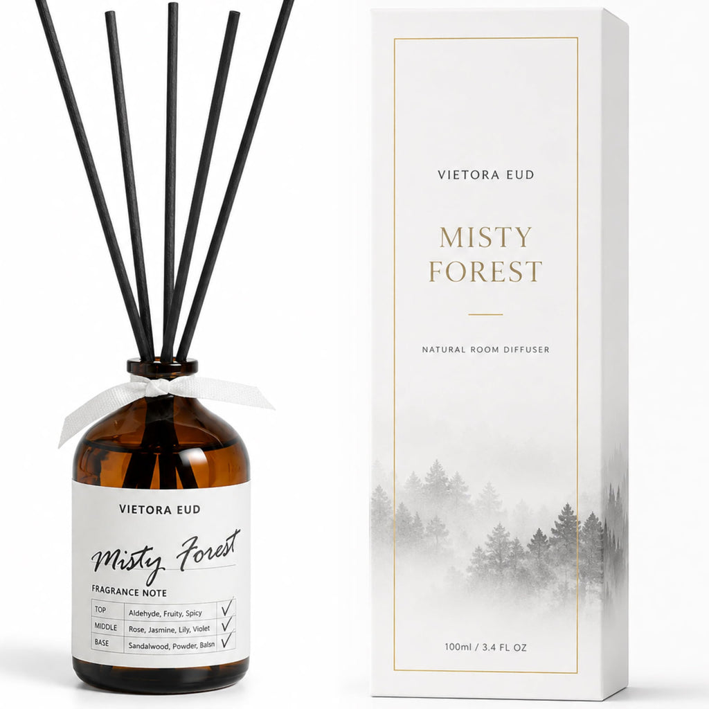 Cedarwood & White Musk Reed Diffuser, 3.34 Fl Oz