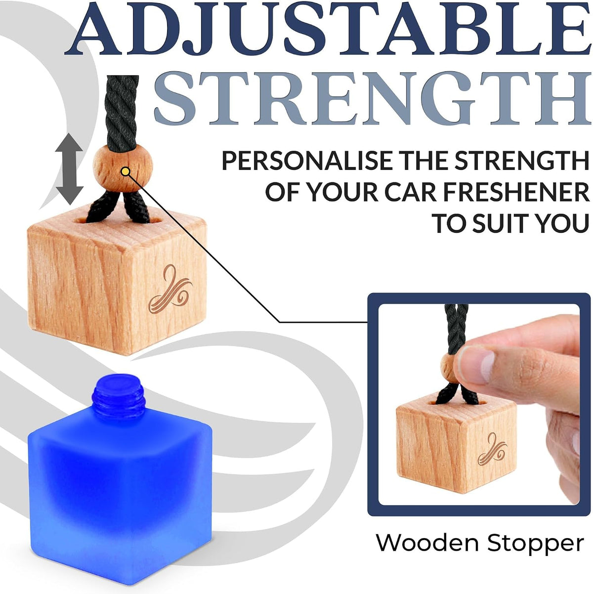 Car Air Freshener for Men - Solvère Inspired Perfume Diffuser Home by Perfa