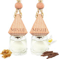 Hanging Car Air Freshener-Teakwood,Long Lasting Fragrance Car Scents,Car Decorations