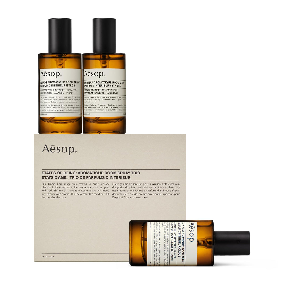 Aesop Cythera Aromatique Luxury Room Spray | Woody, Opulent, Spicy Aroma lasts for Several Hours | 3.4 oz / 100mL