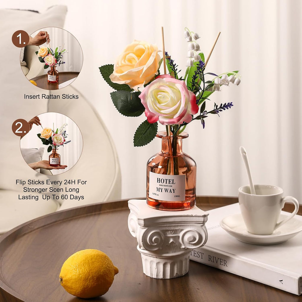 My Way Hotel Reed Diffuser – Scented Sticks for Home & Office