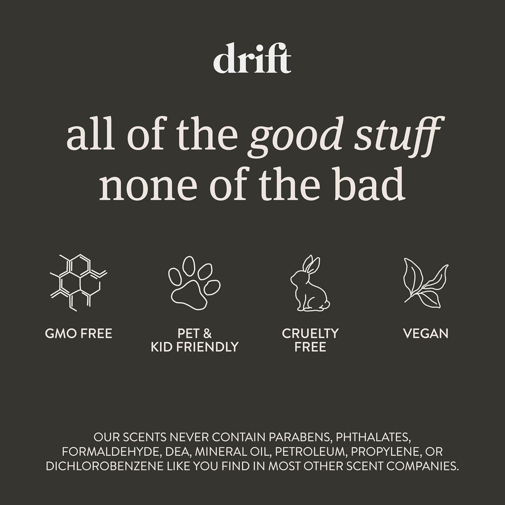 Drift Car Air Freshener - The Original Wood Air Freshener - Car Odor Eliminator - Long Lasting Scent - Auto Accessories - Metal Clip - Essential Oils - Clean Ingredients - Grove Scent Starter Kit
