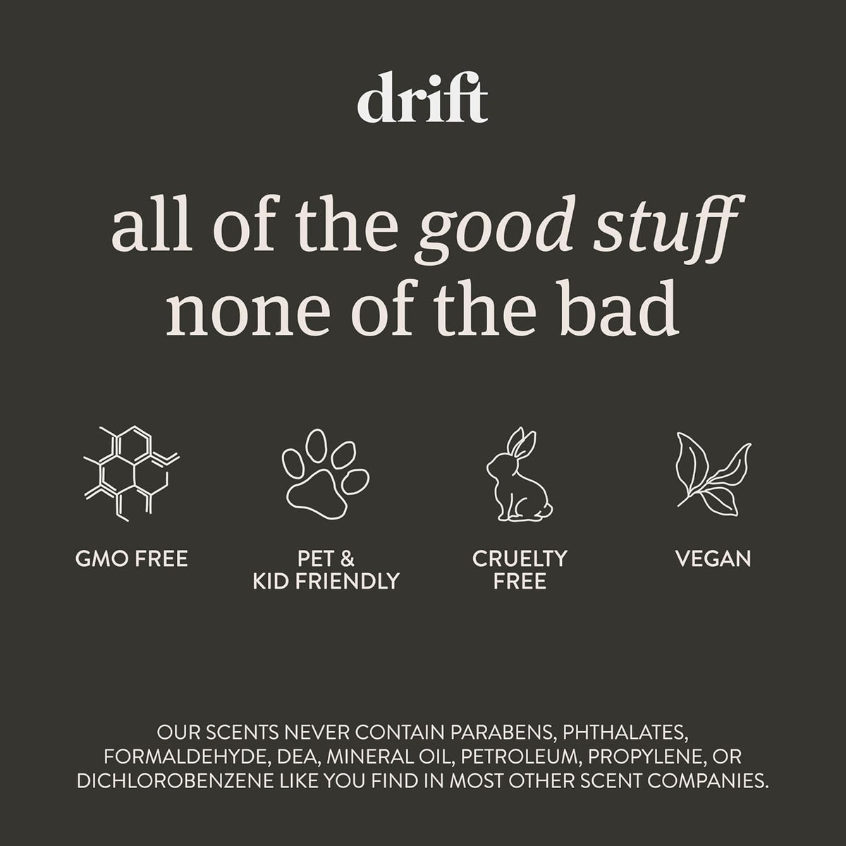 Drift Car Air Freshener - The Original Wood Air Freshener - Car Odor Eliminator - Long Lasting Scent - Auto Accessories - Metal Clip - Essential Oils - Clean Ingredients - Grove Scent Starter Kit