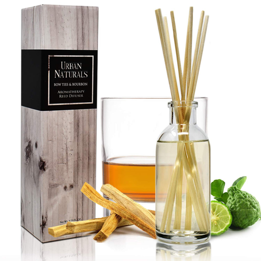 Urban Naturals Reed Diffuser Set, Apple Cinnamon - Bathroom Shelf Décor