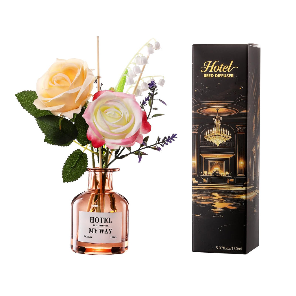 Baccarat NYC Reed Diffuser Set – Luxury Hotel Scent for Home