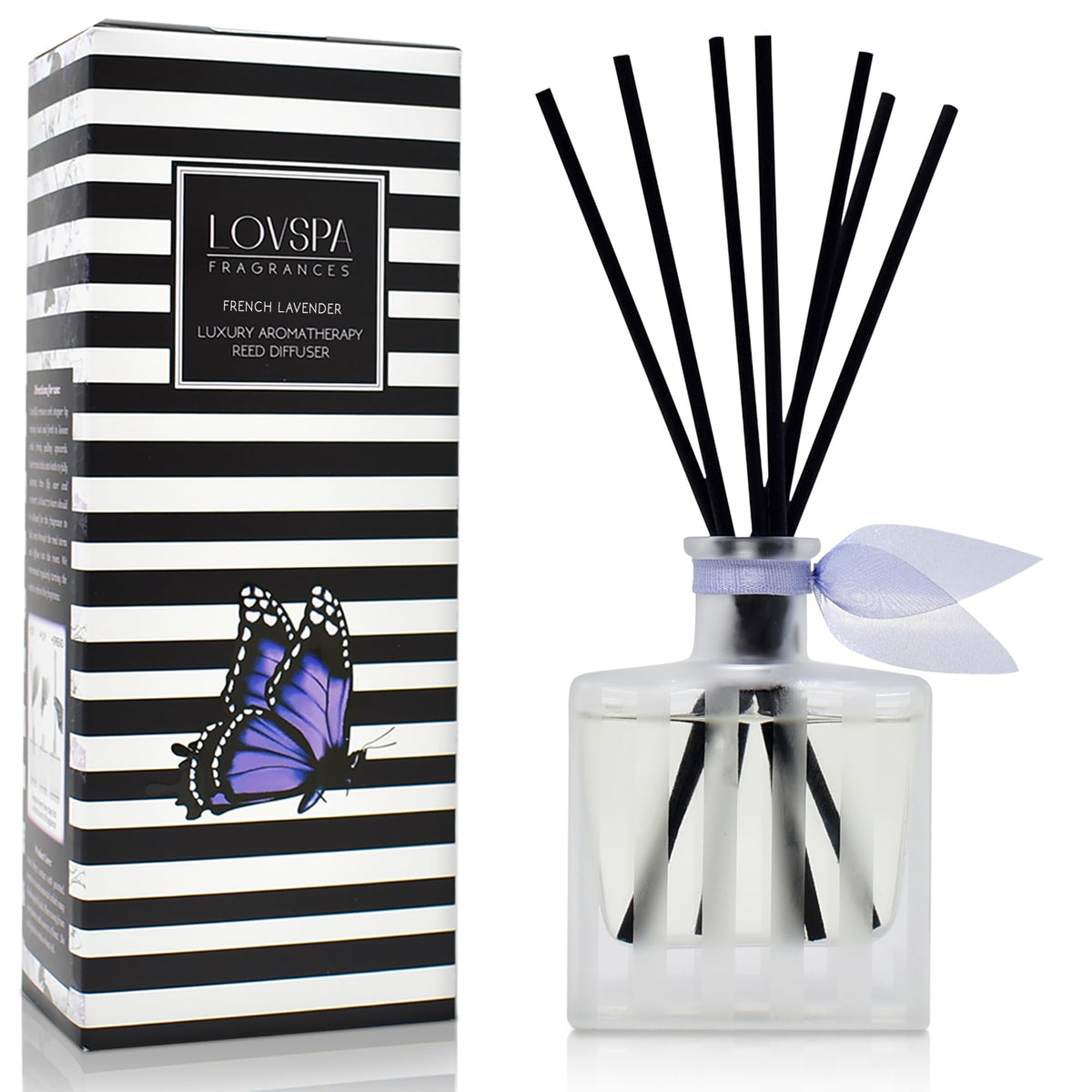 Reed Diffuser Set, Pumpkin Vanilla Chai Scented Oil Diffuser with Sticks, Home Fragrance Accessories for Bathroom Shelf Decor, Aroma Diffusers for Home or Office Fall Decor, USA Made