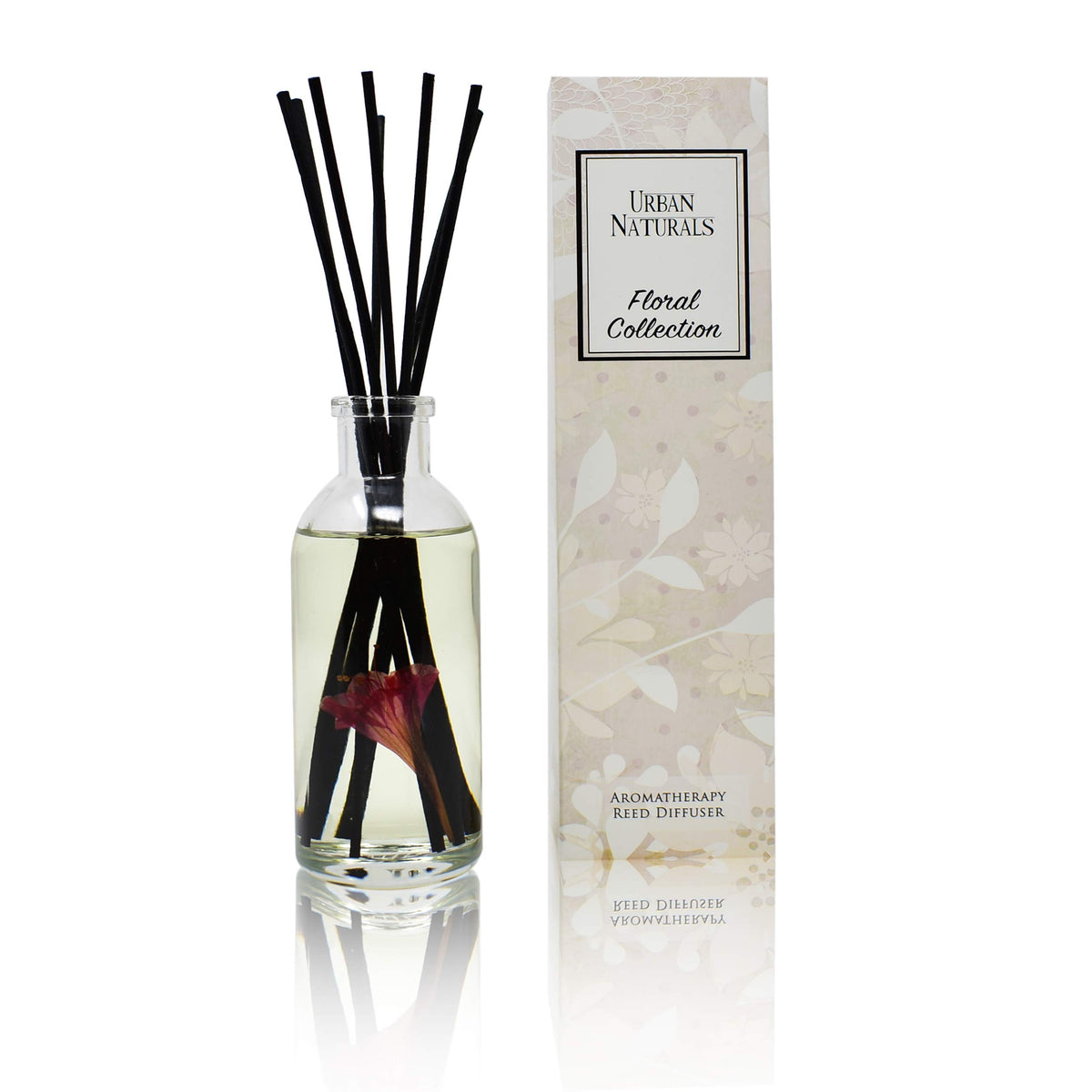 Urban Naturals Reed Diffuser Set, Apple Cinnamon - Bathroom Shelf Décor