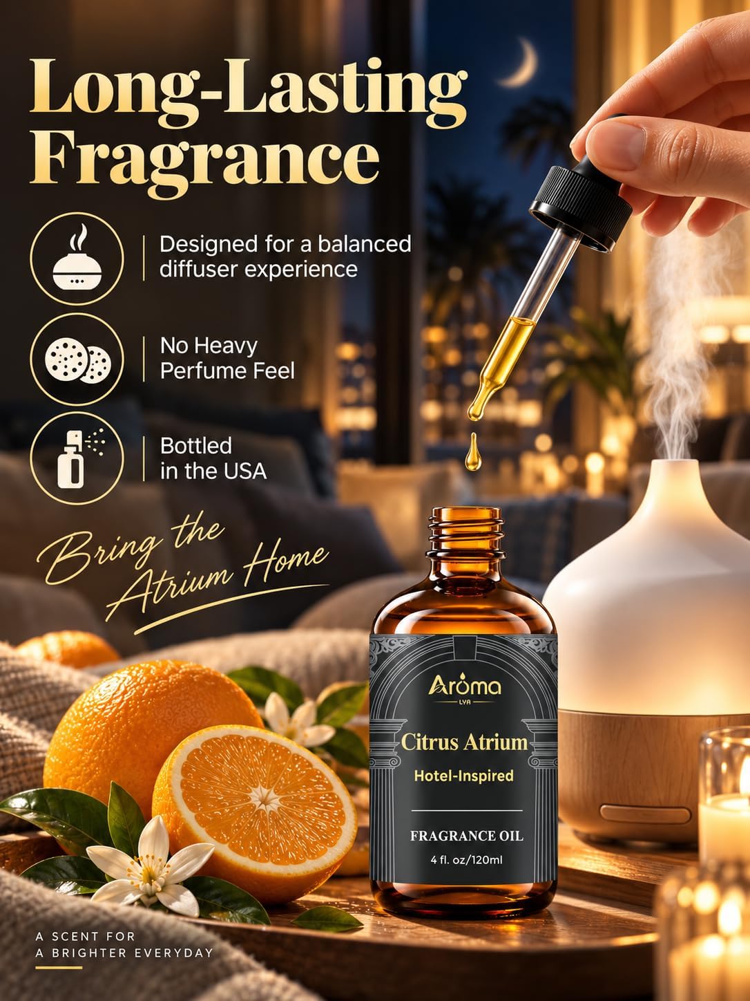 Hotel Collection Diffuser Oil - Citrus Atrium