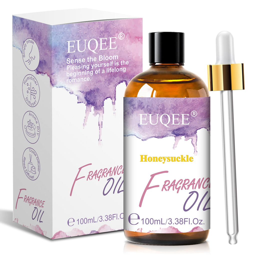 EUQEE Almond & Vanilla Fragrance Oil, 3.38 Fl oz/ 100ml