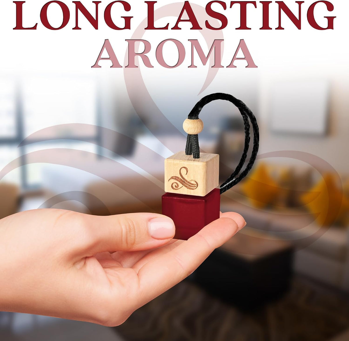 Car Air Fresheners for Women - Amber Saffron Inspired Perfume by Perfa