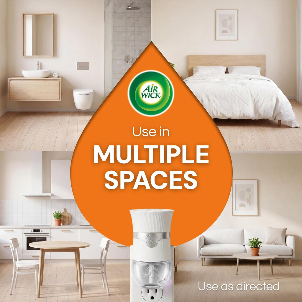 Air Wick Plug In Refills, Pumpkin Spice Air Freshener, 4ct