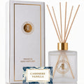 Frosted Reed Diffusers for Home |Premium Fragrance Diffuser | Frosted Diffuser Sticks in Oil Set with Cashmere Vanilla Scent |Smell Good Stuff | Long-Lasting Oil for Bathroom &Office 5 oz