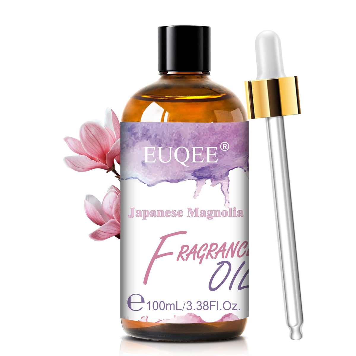EUQEE Almond & Vanilla Fragrance Oil, 3.38 Fl oz/ 100ml