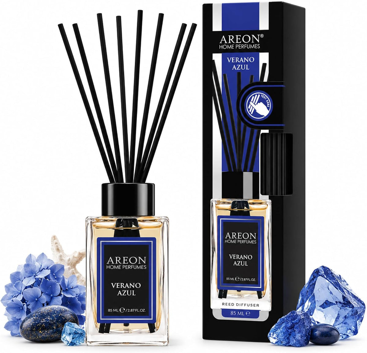 Areon Osmanthus Home Luxury Perfume Reed Diffuser,10 Rattan Reeds,50ml