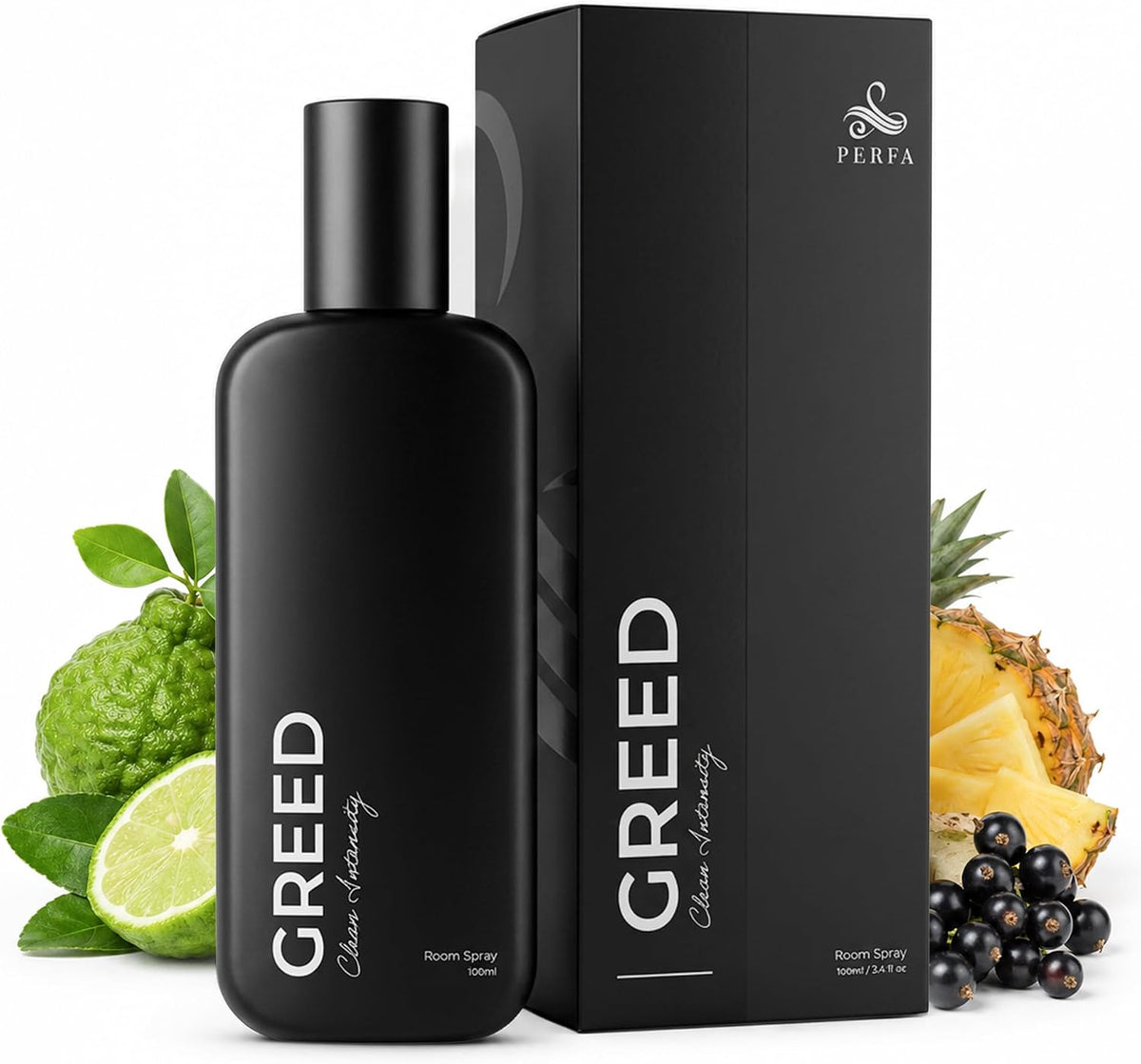 Room Spray, Linen Spray & Car Air Freshener, 100ml Citrus & Wood Scent