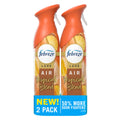 Febreze Air Mist, Air Freshener Spray, Odor Fighting Room Spray, Deodorizer for Home Bathroom Kitchen Office Apartment Dorm Room Classroom, Vanilla Suede, 8.1oz, 2ct