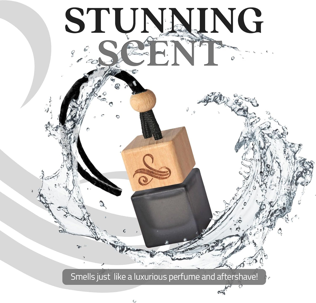 Car Air Freshener for Men - Greed Inspired Perfume Diffuser by Perfa