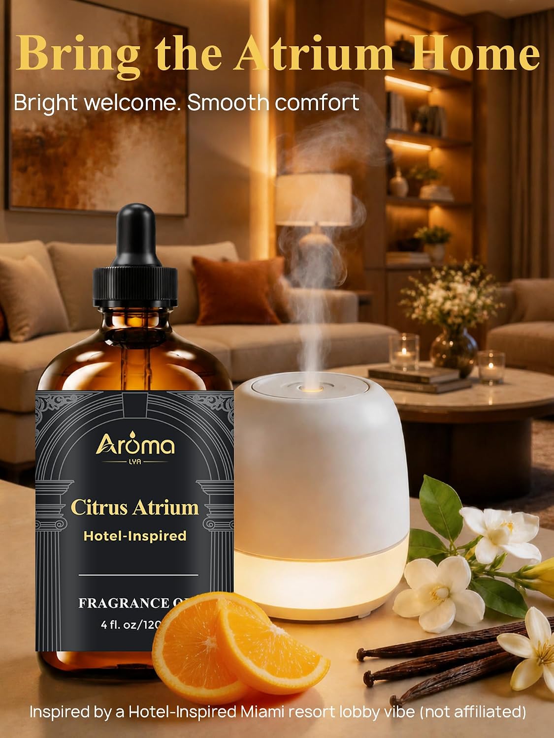 Hotel Collection Diffuser Oil - Citrus Atrium