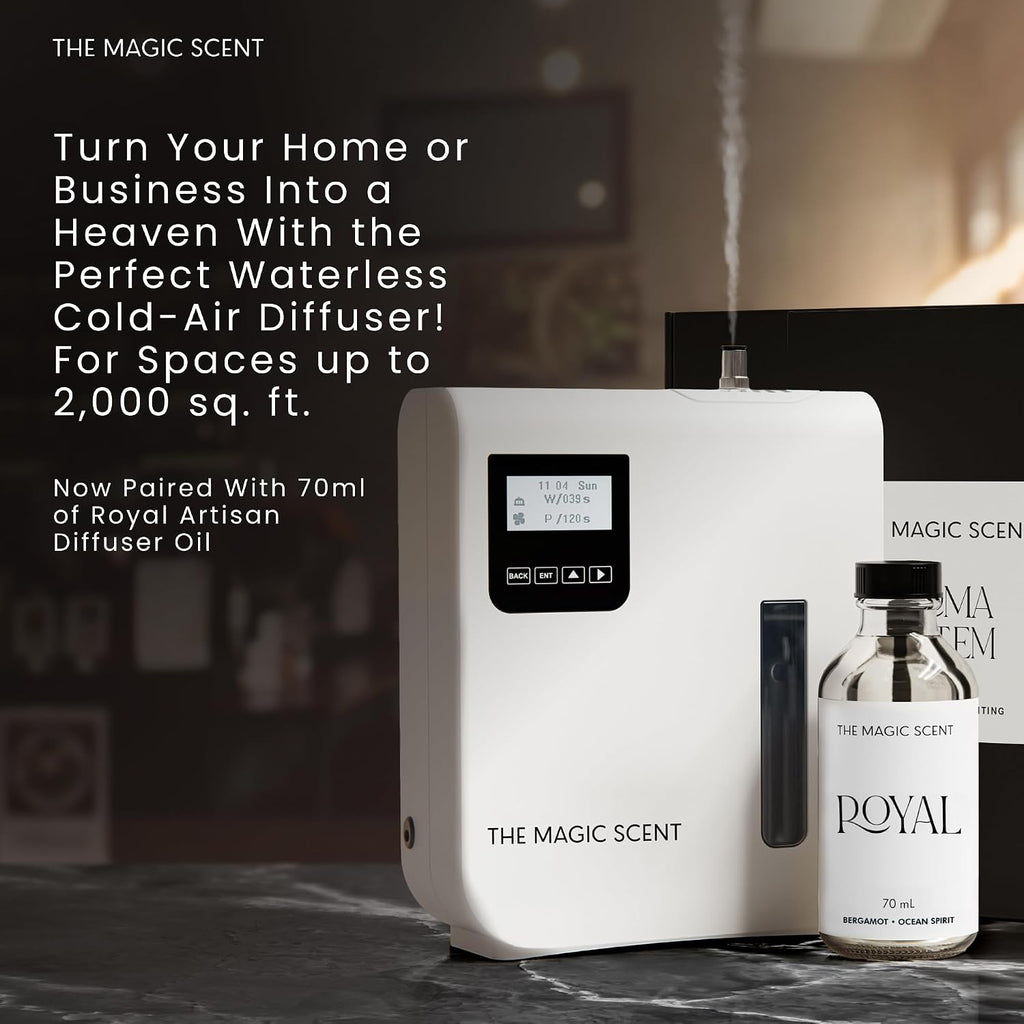 The Magic Scent Diffuser for Home & Hotels, Portable or HVAC Scent Diffuser
