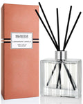 M&SENSE Reed Diffuser, Cinnamon Vanilla, 7.04 oz Natural Essential Oil