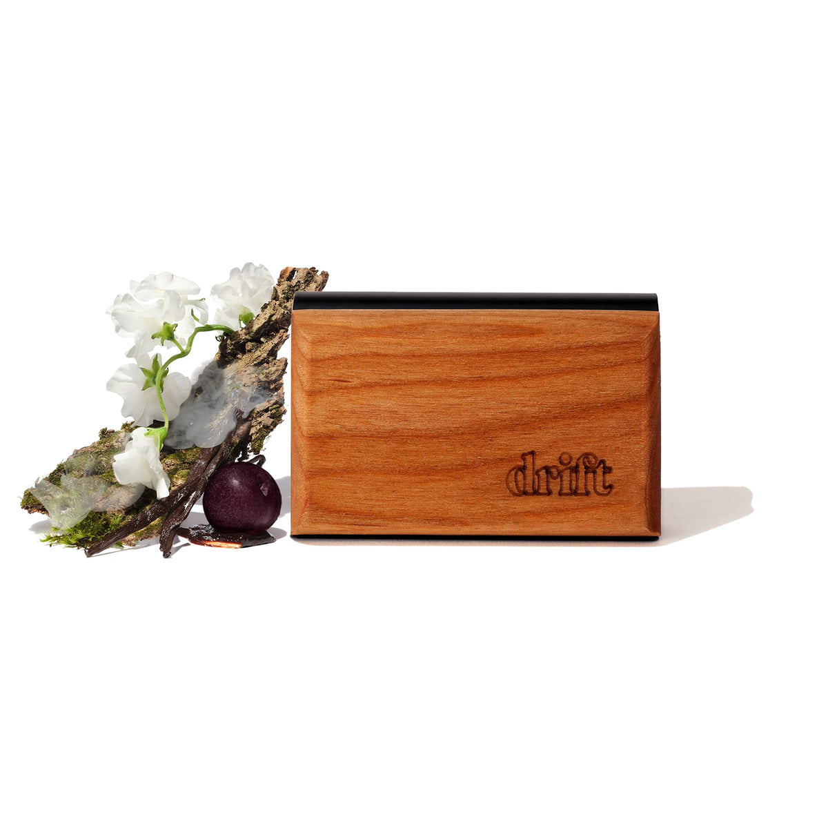 Drift Car Air Freshener - The Original Wood Air Freshener - Car Odor Eliminator - Long Lasting Scent - Auto Accessories - Metal Clip - Essential Oils - Clean Ingredients - Amber Scent Starter Kit