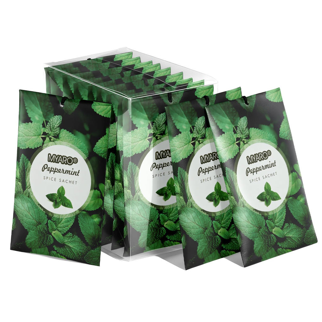 MYARO 12 Pack Fresh Linen Scented Sachets, Closet Deodorizer Car Freshener