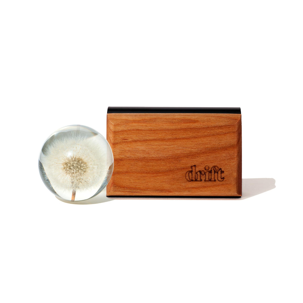Drift Car Air Freshener - The Original Wood Air Freshener - Car Odor Eliminator - Long Lasting Scent - Auto Accessories - Metal Clip - Essential Oils - Clean Ingredients - Amber Scent Starter Kit