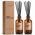 Auelife Reed Diffuser for Home, Coastal Citrus Scent Diffuser 2 Pack 8Fl Oz