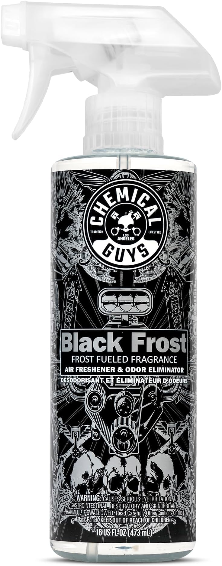 Chemical Guys, Black Frost Air Freshener & Odor Neutralizer Spray, 16 oz