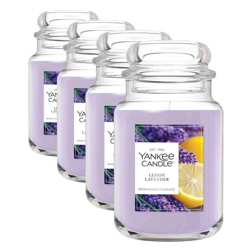 Yankee Candle Lemon Lavender Scented Candle, 22oz Large Jar