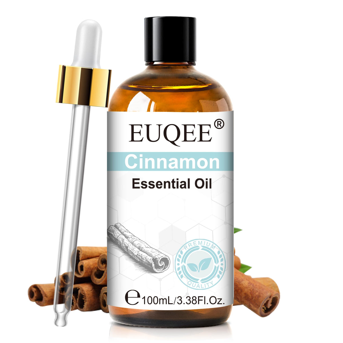 EUQEE Almond & Vanilla Fragrance Oil, 3.38 Fl oz/ 100ml