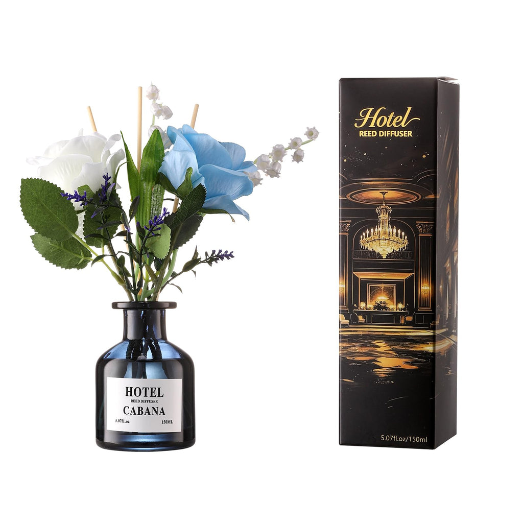 Baccarat NYC Reed Diffuser Set – Luxury Hotel Scent for Home