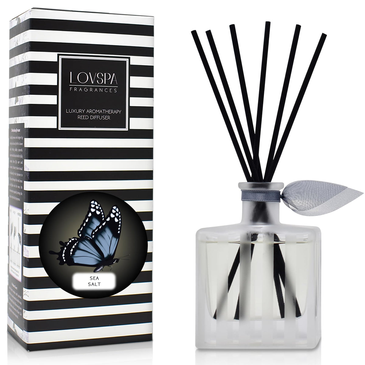Reed Diffuser Set, Pumpkin Vanilla Chai Scented Oil Diffuser with Sticks, Home Fragrance Accessories for Bathroom Shelf Decor, Aroma Diffusers for Home or Office Fall Decor, USA Made