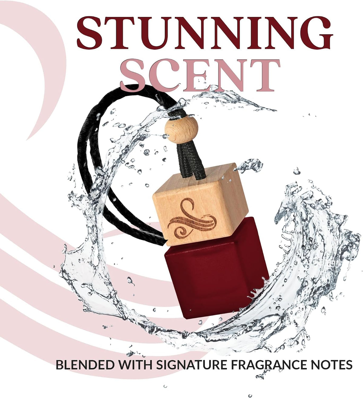 Car Air Fresheners for Women - Amber Saffron Inspired Perfume by Perfa